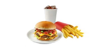 Mexican Burger Menu
