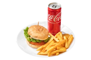 Crispy Burger Menu