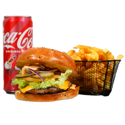 Cheese Burger Menü