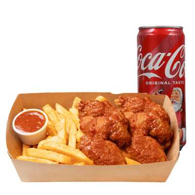 Hot Honey Wings Menü